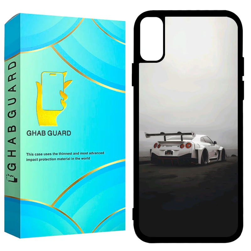  کاور قاب گارد طرح ماشین مدل GCHPX مناسب برای گوشی موبایل اپل iPhone X / XS