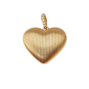 آویز گردنبند زنانه ژوپینگ مدل قلب باز شو