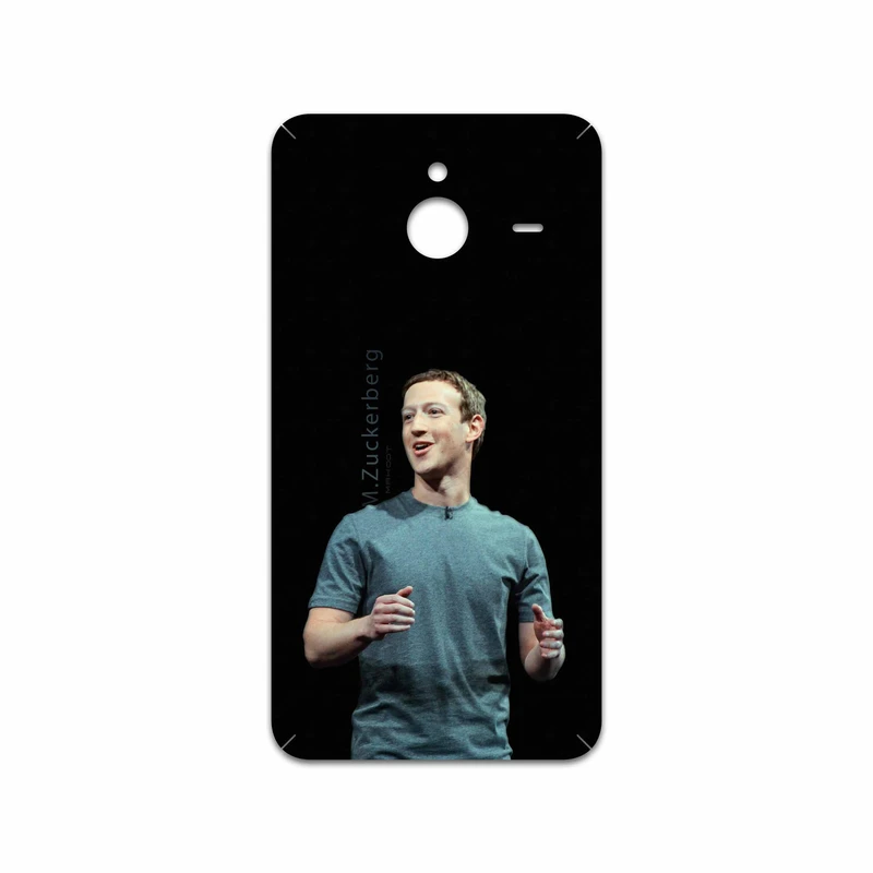 برچسب پوششی ماهوت مدل Mark Zuckerberg مناسب برای گوشی موبایل مایکروسافت Lumia 640 XL