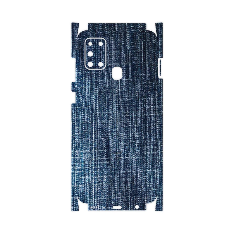 برچسب پوششی ماهوت مدل Fabric Texture 3-FullSkin مناسب برای گوشی موبایل سامسونگ Galaxy A21s
