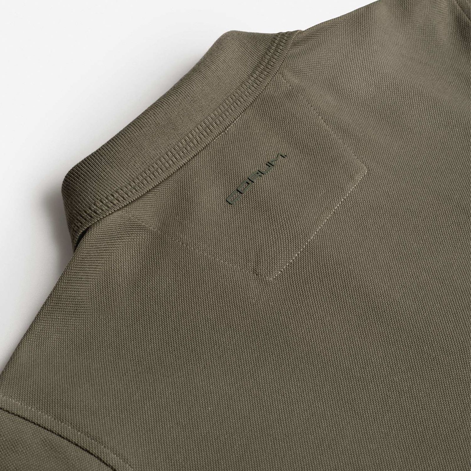 پولوشرت آستین کوتاه مردانه کروم مدل جودون 2512318 رنگ زیتونی - - 3