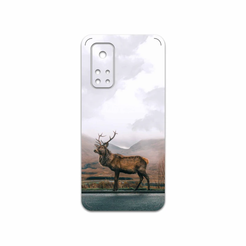 برچسب پوششی ماهوت مدل Horned-Deer مناسب برای گوشی موبایل شیائومی Mi 10T Pro 5G