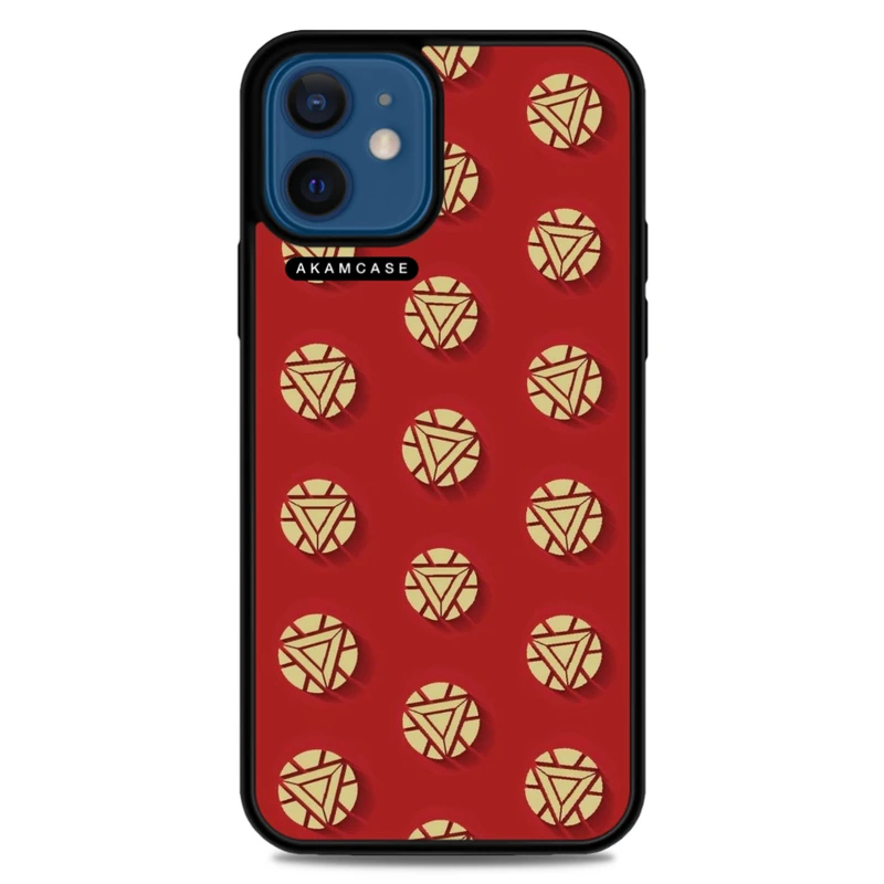 کاور آکام مدل AMC-WA12M-IRON MAN2 مناسب برای گوشی موبایل اپل iPhone 12 Mini