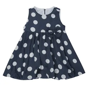 پیراهن بدون آستین یقه گرد دخترانه مدل MDSS-CH2819