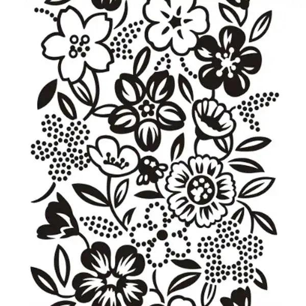 غلتک طرح دار نقاشی مدل GR129 سایز 6 اینچ