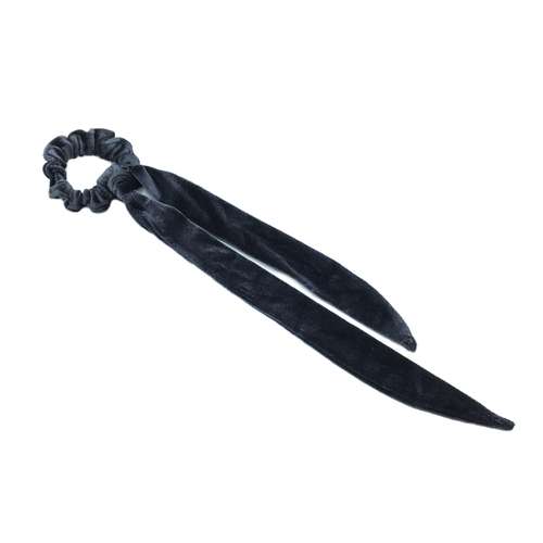 کش مو زنانه مدل مخمل دنباله دار KM1002