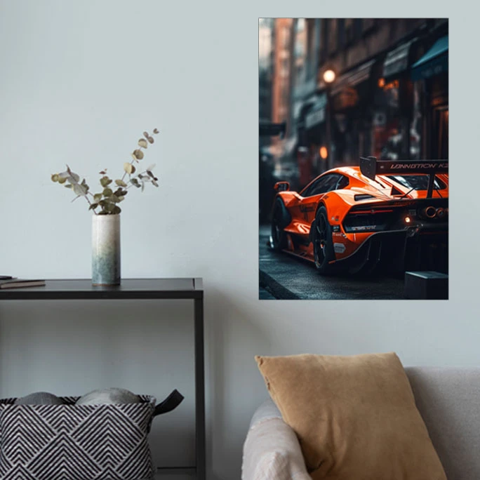 پوستر گوفی مدل والپیپر ماشین اسپورت مک لارن طرح McLaren Super Sport Car Wallpaper  کد CAR44