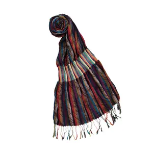 شال زنانه مدل رنگین کشی