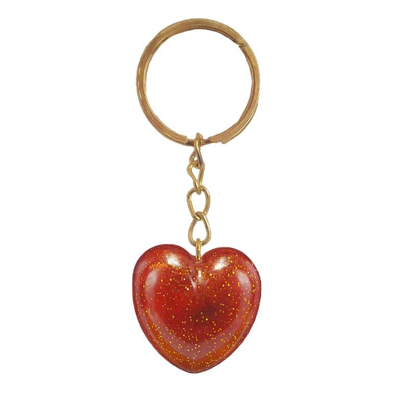 جاکلیدی دخترانه مدل قلب محدب