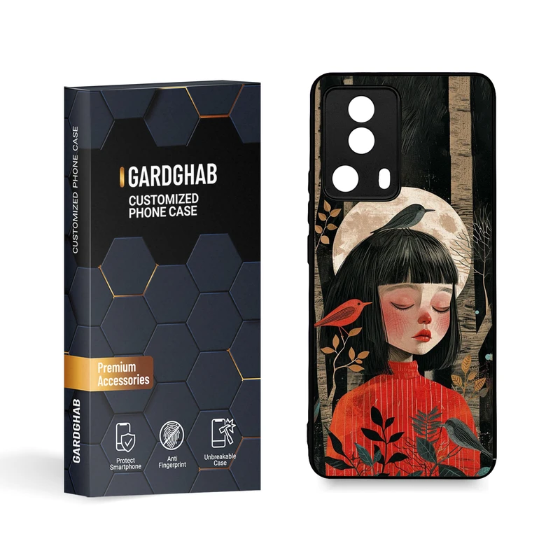 کاور گارد قاب مدل دخترانه مناسب برای گوشی موبایل شیائومی Mi 13 Lite