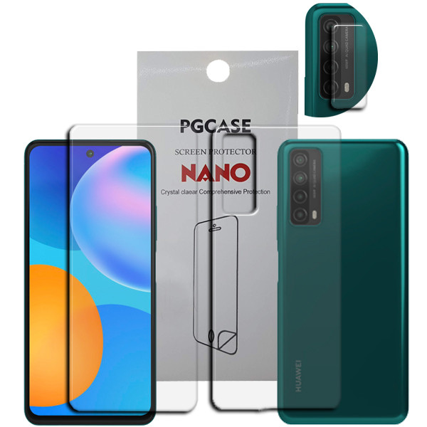  محافظ صفحه نمایش مدل Star Max مناسب برای گوشی موبایل هوآوی Y7A به همراه محافظ لنز دوربین و محافظ پشت گوشی