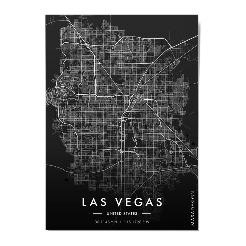 کارت پستال ماسا دیزاین مدل postv004 lasvegas