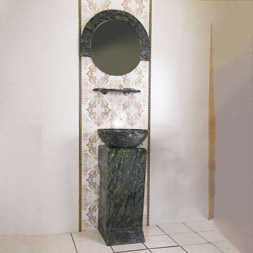 روشویی مدل آرمیتا پیکاسو به همراه آینه و طبقه دیواری