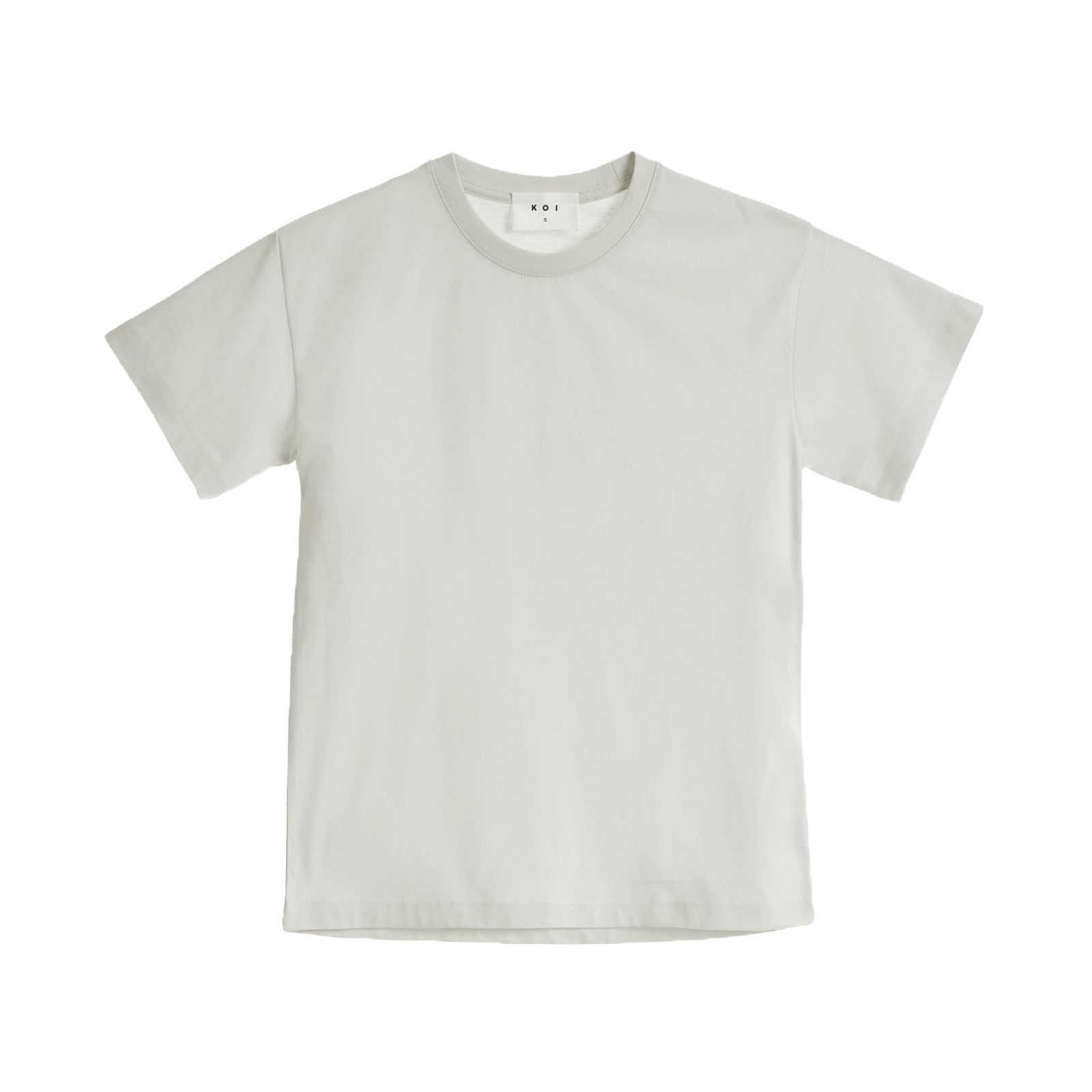 تی شرت آستین کوتاه زنانه کوی مدل هی گرل رنگ سفید -  - 1