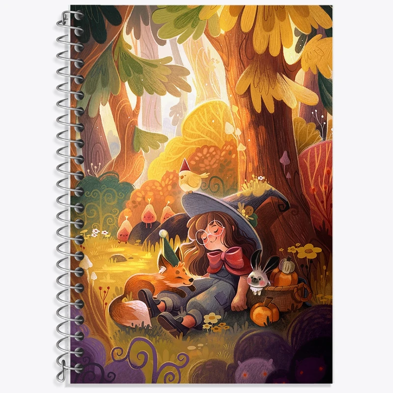 دفتر لغت 50 برگ خندالو طرح دخترانه کد F542