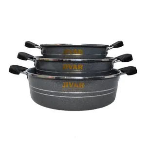 سرویس تابه 3 پارچه ژیوار مدل ارکیده