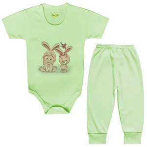 ست بادی و شلوار نوزادی کارانس مدل BSTG-3052