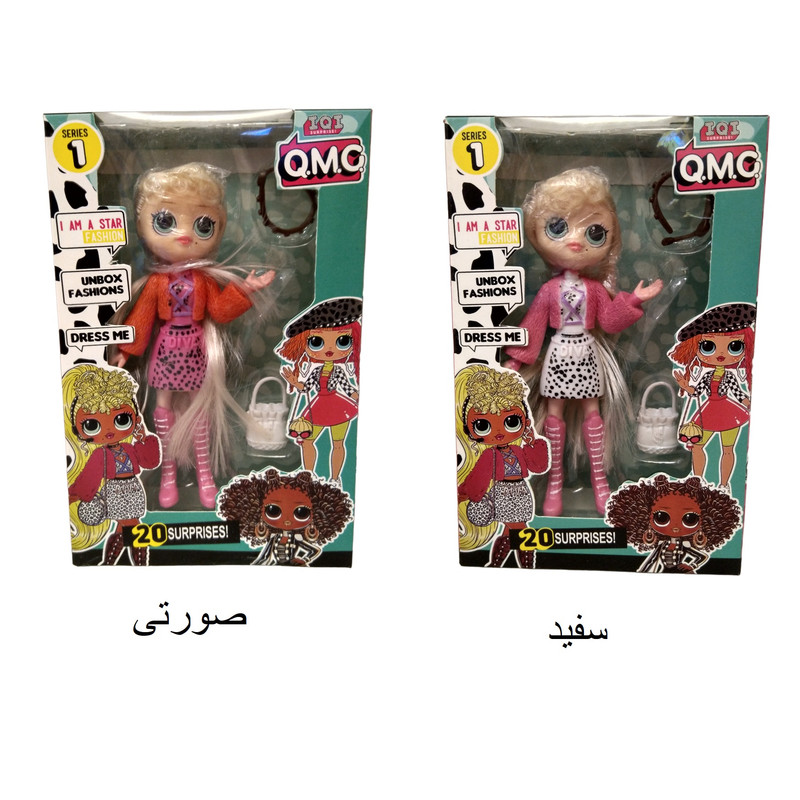 عروسک کیو ام سی کد L3C ارتفاع 16 سانتیمتر
