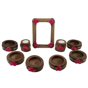 مجموعه ظروف هفت سین 9 پارچه کد 53