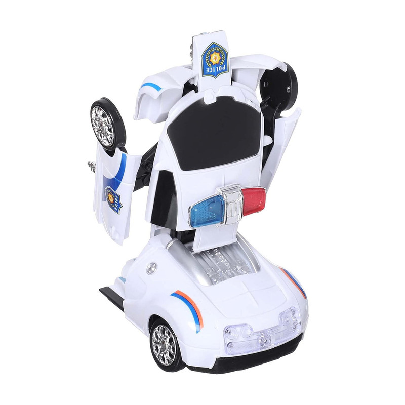 ماشین بازی مدل تبدیل شونده طرح ربات پلیس کد 899
