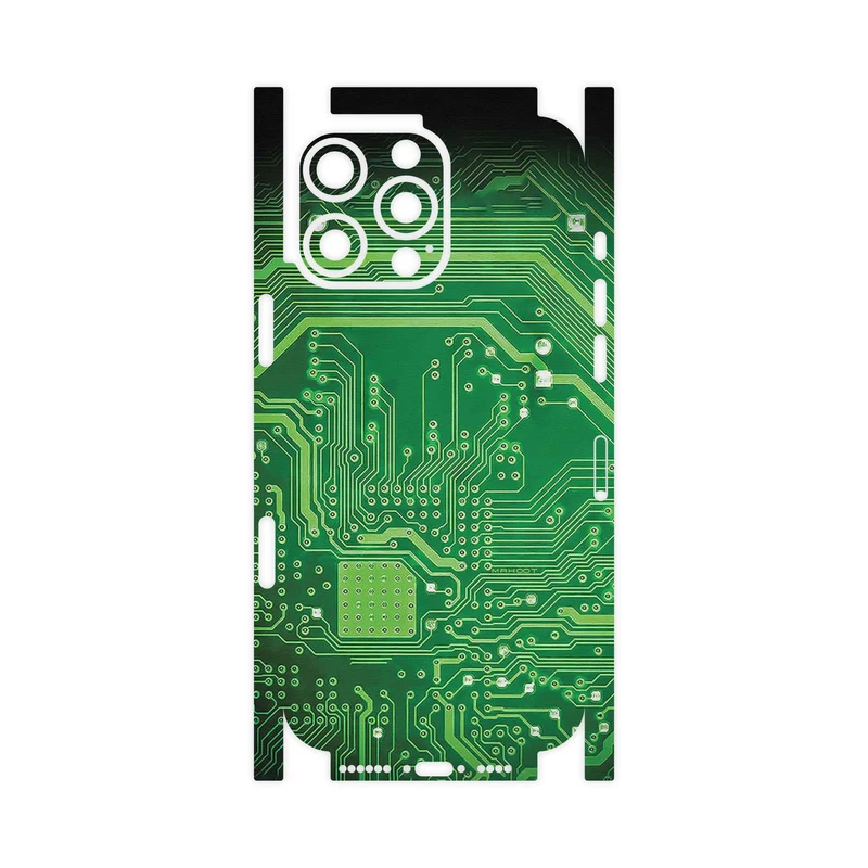 برچسب پوششی ماهوت مدل Green_Printed_Circuit_Board-FullSkin مناسب برای گوشی موبایل اپل iPhone 16 Pro Max