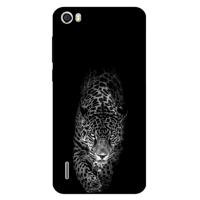 کاور مگافون طرح پلنگ مدل 1879 مناسب برای گوشی موبایل آنر 6