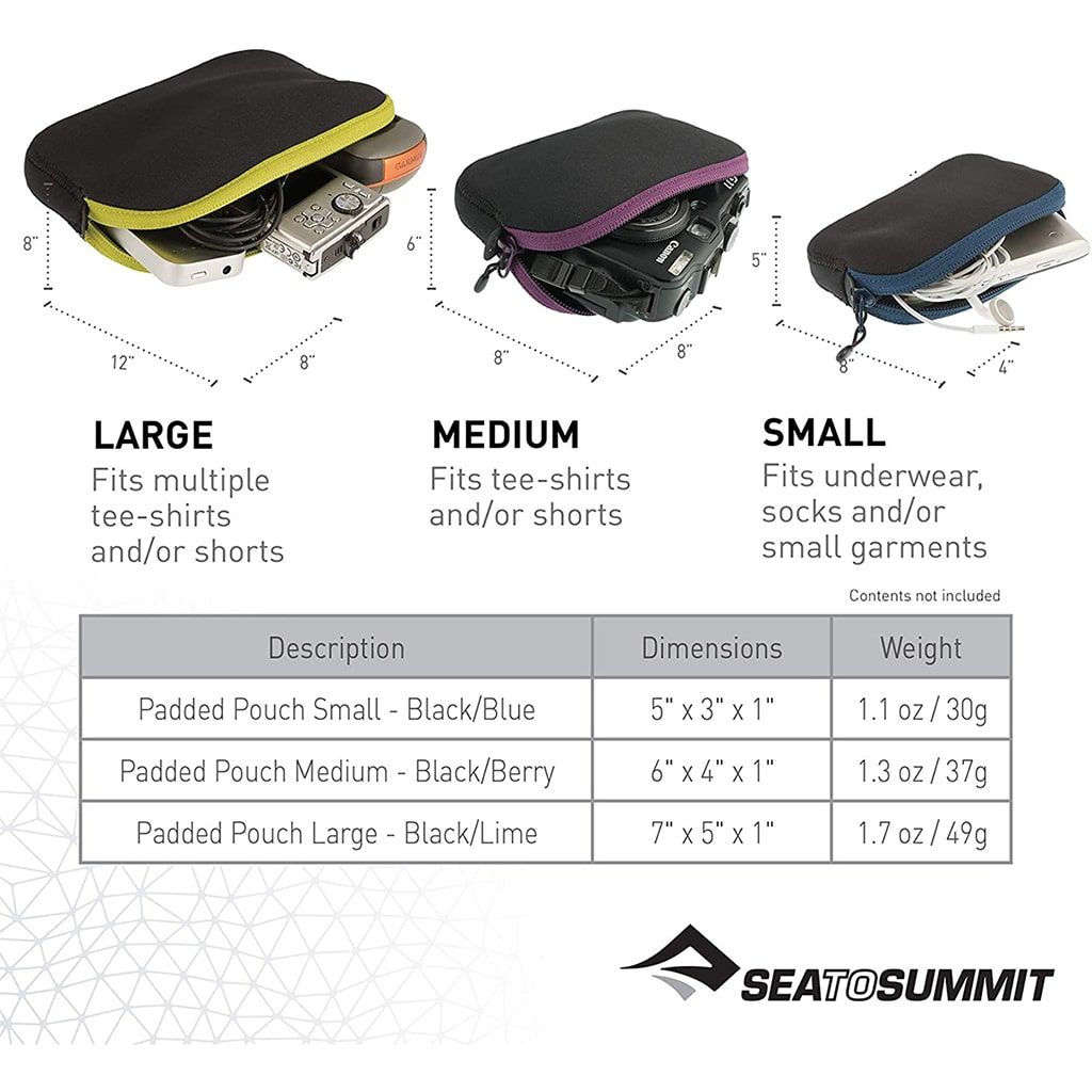 کیف لوازم شخصی سی تو سامیت مدل Padded Pouch L کد S2023 -  - 4