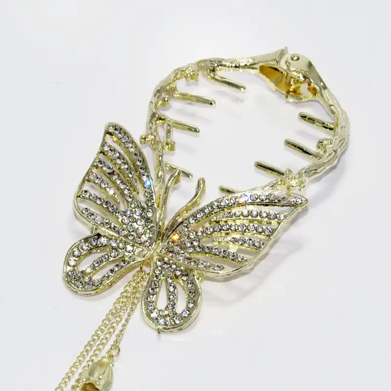 گیره مو زنانه مدل آبشاری کد 3129