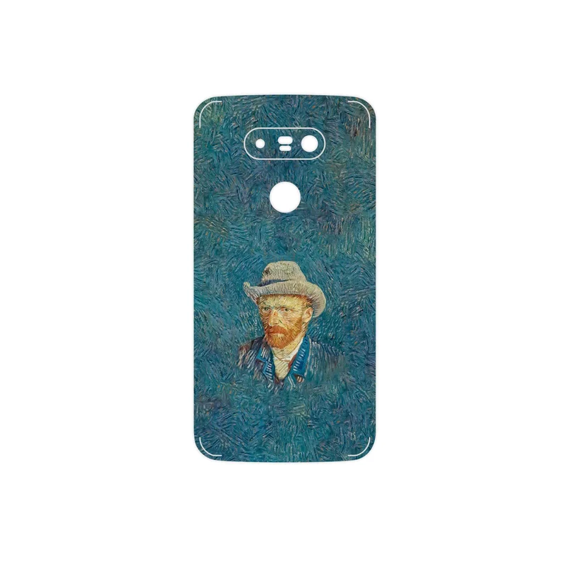 برچسب پوششی ماهوت مدل Self portrait with a gray felt hat مناسب برای گوشی موبایل ال جی G5