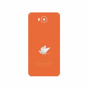 MAHOOT Minimalist origami bird Cover Sticker for Huawei Y5 2017