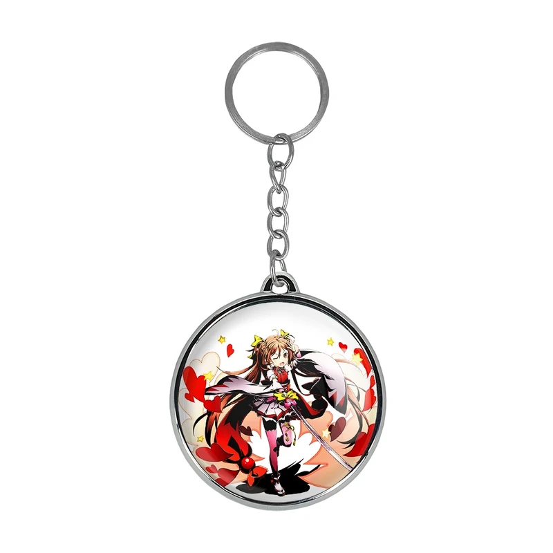 جاکلیدی خندالو طرح انجو انیمه گلوله سیاه مدل دوطرفه کد 3580835809