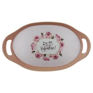 سینی دسته دار کد val144 سایز 30*17 سانتیمتر 