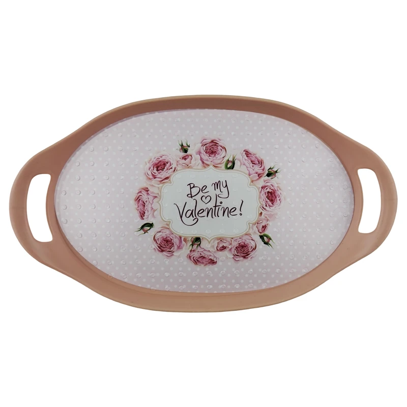 سینی دسته دار کد val144 سایز 30*17 سانتیمتر 