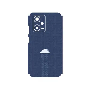 MAHOOT Minimal Data Cloud Cover Sticker for Xiaomi Redmi Note 12 Pro Plus