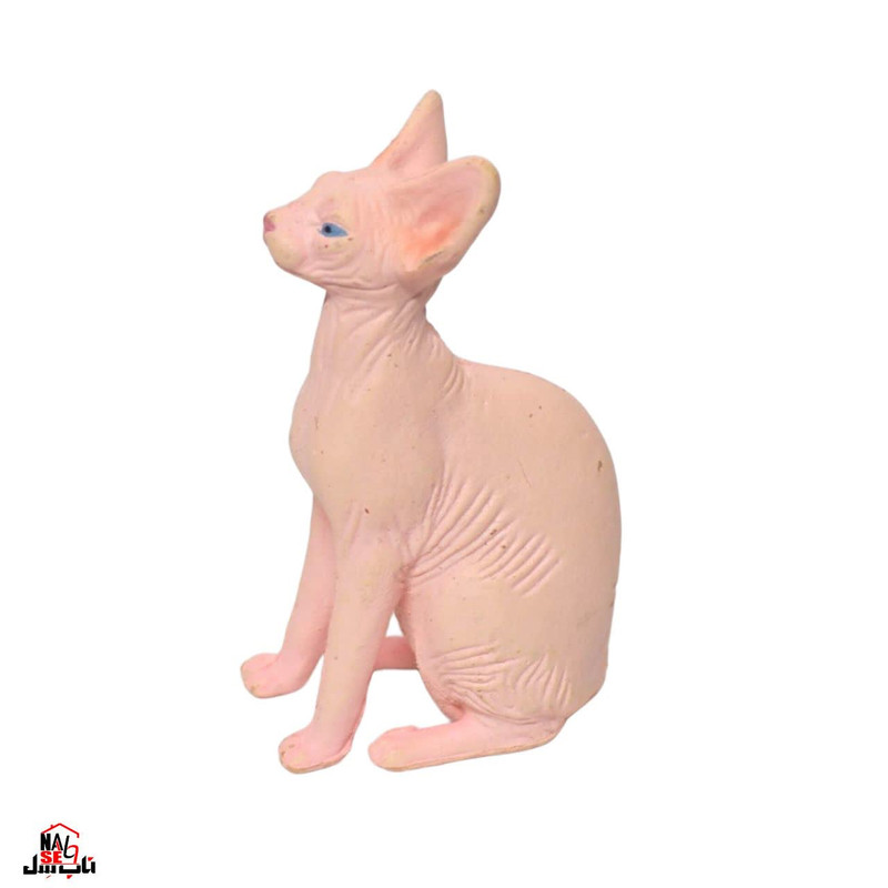 فیگور ناب سل مدل گربه کد HAIRLESS CAT NAAB025 ارتفاع 5 سانتی متر