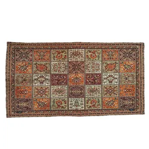 رومیزی ترمه طرح خشتی مدل مستطیل 