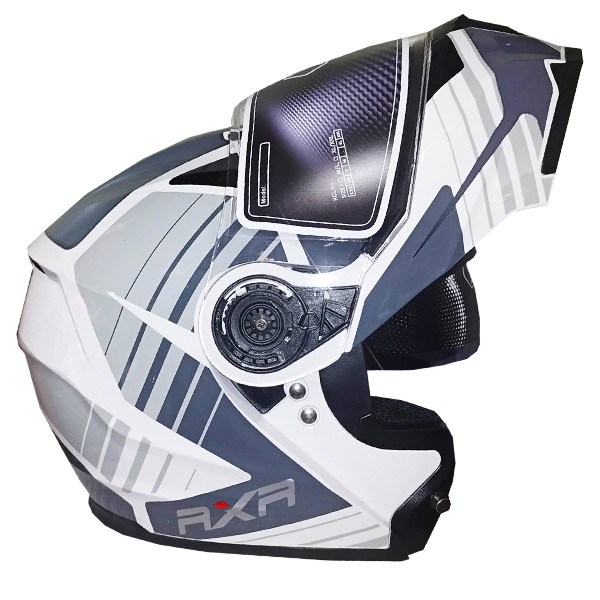 کلاه کاسکت آر ایکس آر مدل فک متحرک عینکدار کد RX_WH