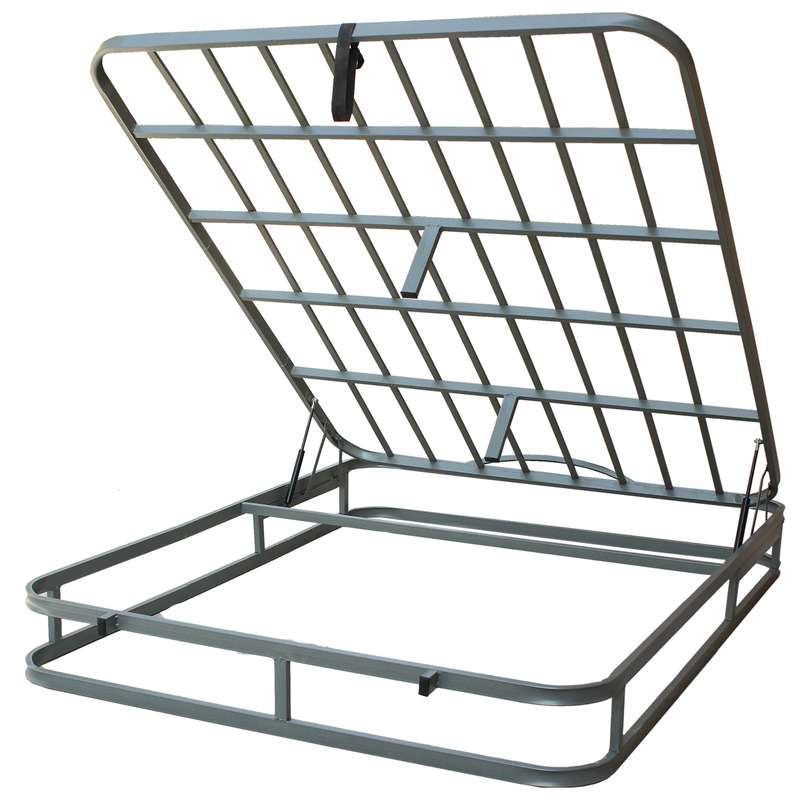 کلاف تخت خواب کد IRN800 دو نفره  سایز 154x196 سانتی متر