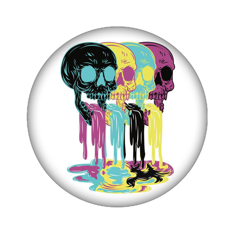 استیکر تزئینی موبایل مدل اسکلت کد 3993