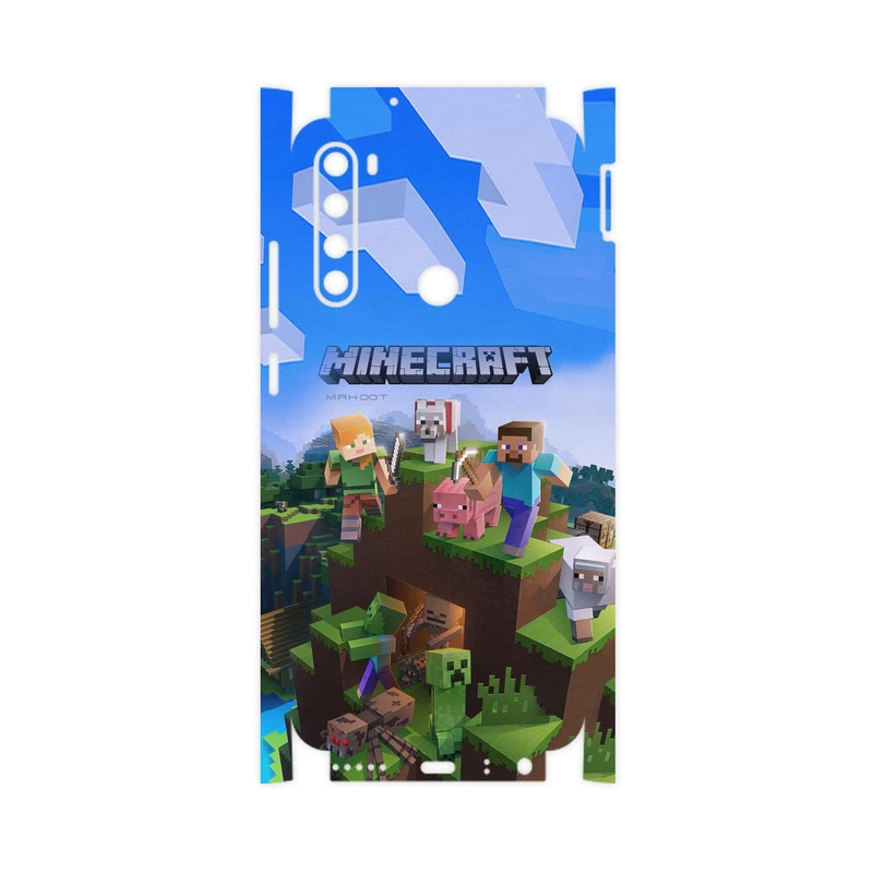 برچسب پوششی ماهوت مدل Minecraft-Game-FullSkin مناسب برای گوشی موبایل شیائومی Redmi Note 8 2021