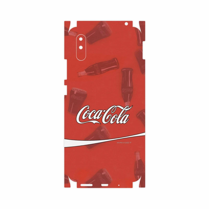 برچسب پوششی ماهوت مدل Coca-Cola-Logo-FullSkin مناسب برای گوشی موبایل شیائومی Redmi 9i Sport