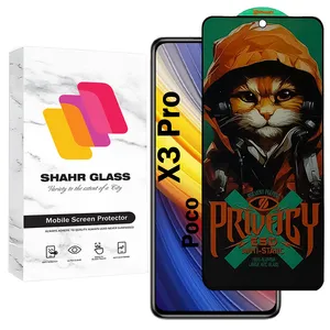 Shahr Glass CATPRV Privacy Screen Protector Suitable For Xiaomi Poco X3 Pro