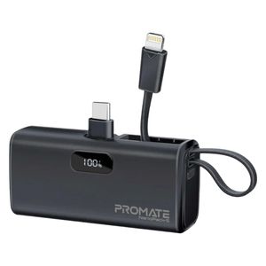 پاوربانک پرومیت مدل NANOPACK-5.BLK ظرفیت 5000 میلی‌آمپرساعت 