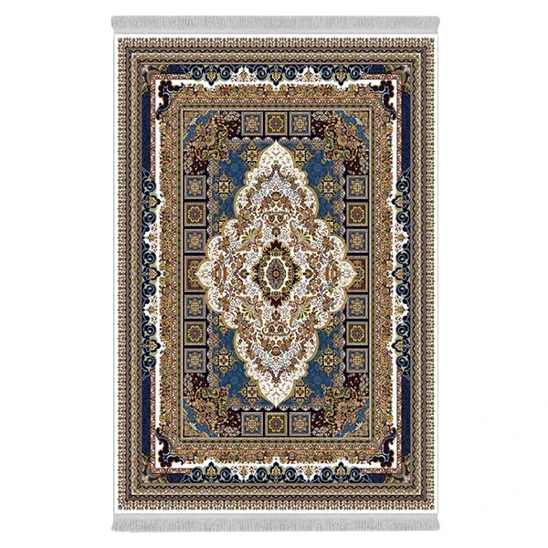 فرش پارچه‌ای دفه مدل فرشینه طرح مدرن  کد 8106