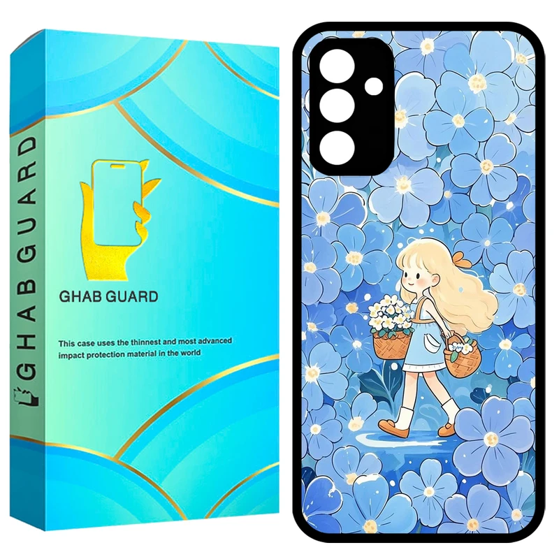 کاور قاب گارد طرح دختر مدل GCHPA34 مناسب برای گوشی موبایل سامسونگ Galaxy A34 5G