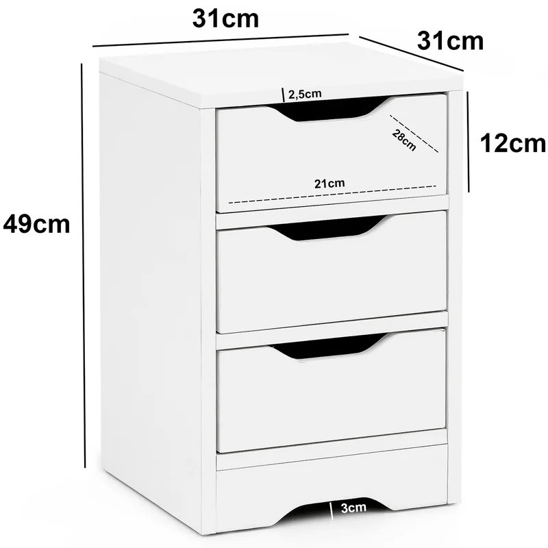 میز پاتختی مدل BL0082