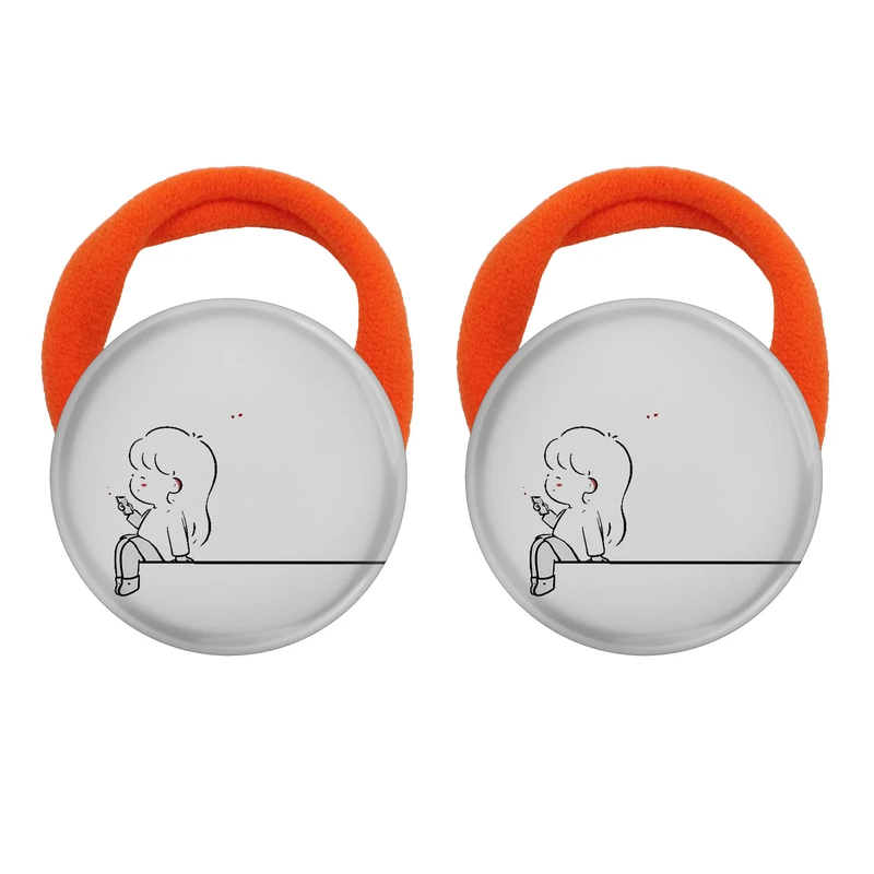 کش مو زنانه مدل دختر کد 1006 بسته دو عددی