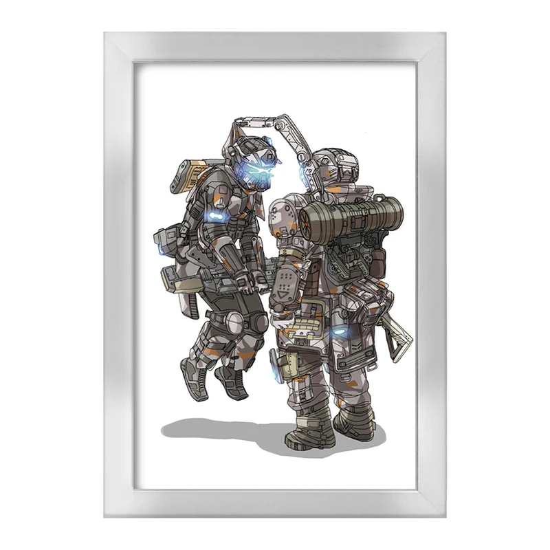 تابلو خندالو طرح بازی تایتان فال (Titanfall) کد 32594