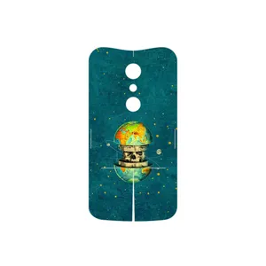 MAHOOT Collage of Earth Face Cover Sticker for Motorola Moto G 2nd gen