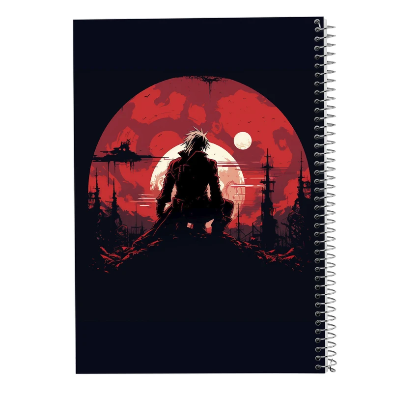 دفتر مشق 50 برگ مدوپد مدل Fullmetal Alchemist کد DF2323